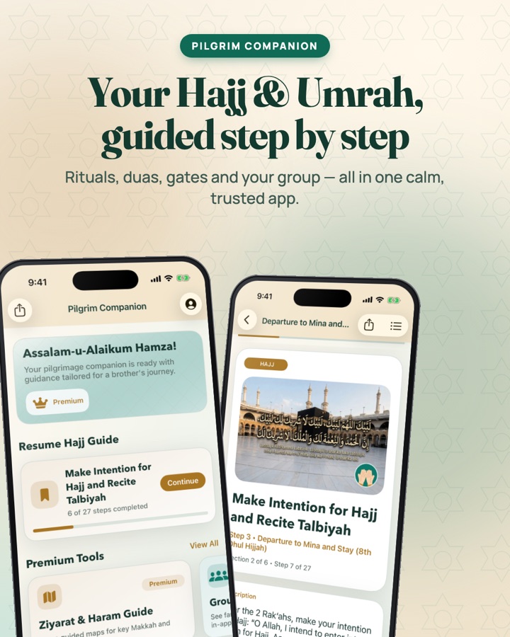 Your Hajj and Umrah, guided step by step