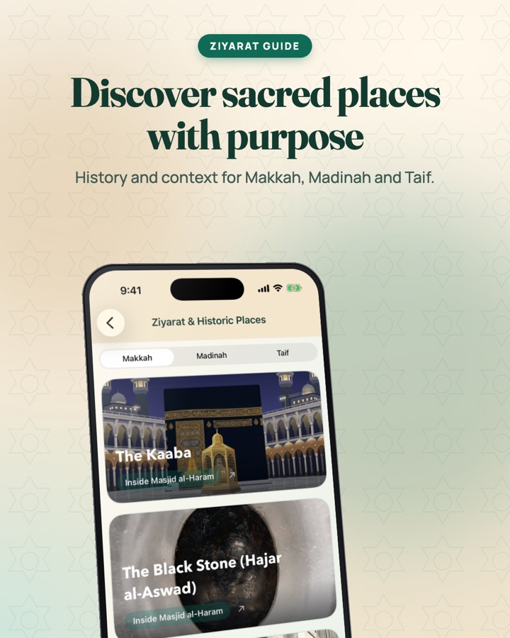 Discover sacred places