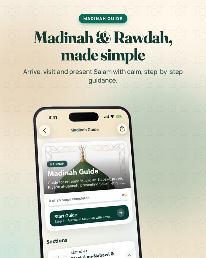 Madinah and Rawdah guide
